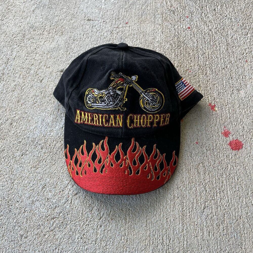 American Chopper Embroidered Motorcycle Adjustable Hat